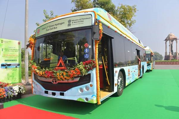 Indias St Green Hydrogen Fuel Cell Bus Upsc