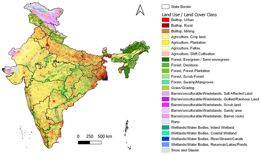 ANNUAL LAND USE AND LAND COVER ATLAS OF INDIA