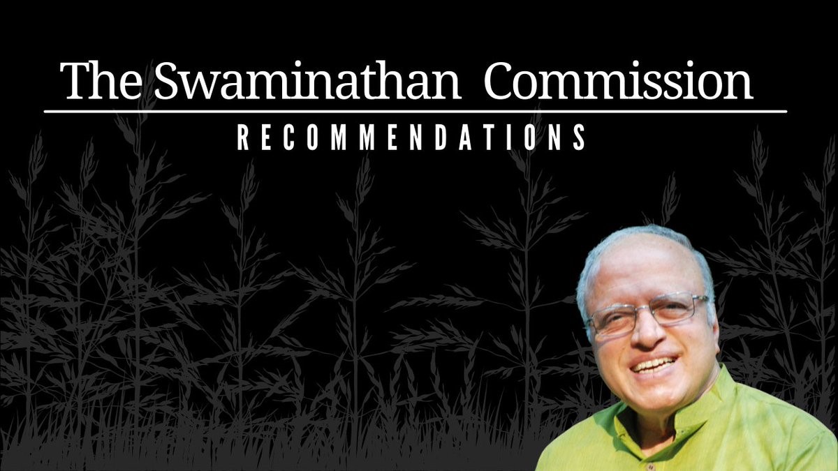 MS Swaminathan Commission