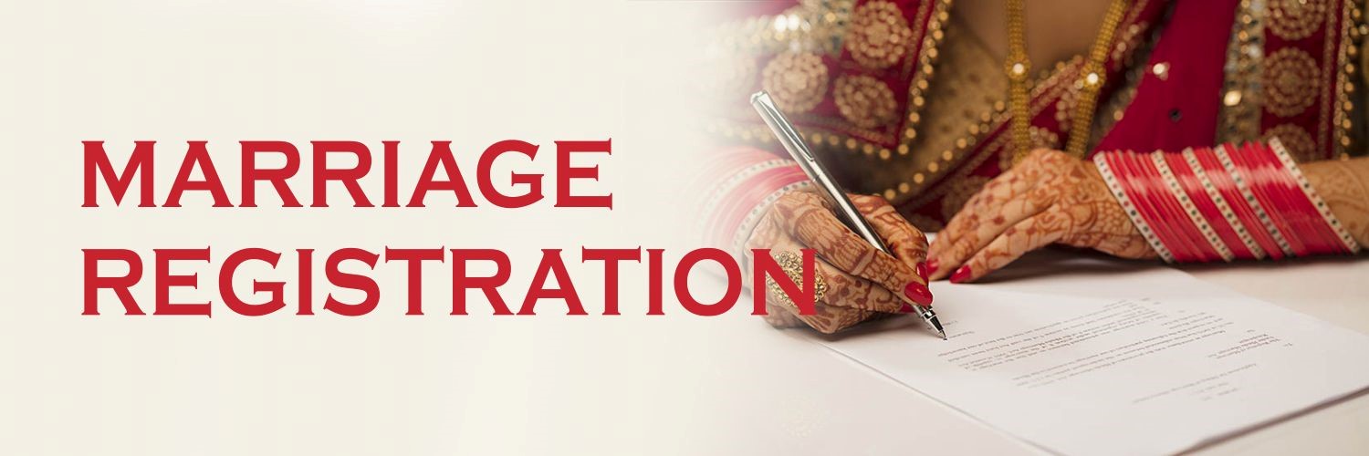 Registration of Marriages