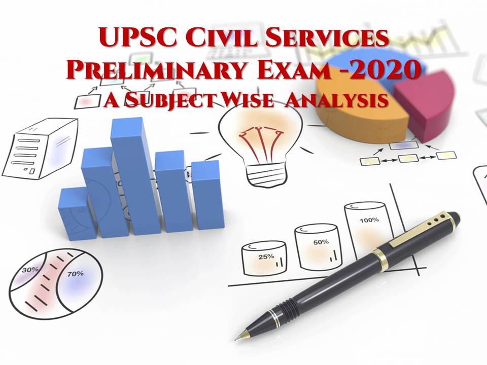UPSC Civil Services Preliminary 2020 - A Subject Wise Analysis