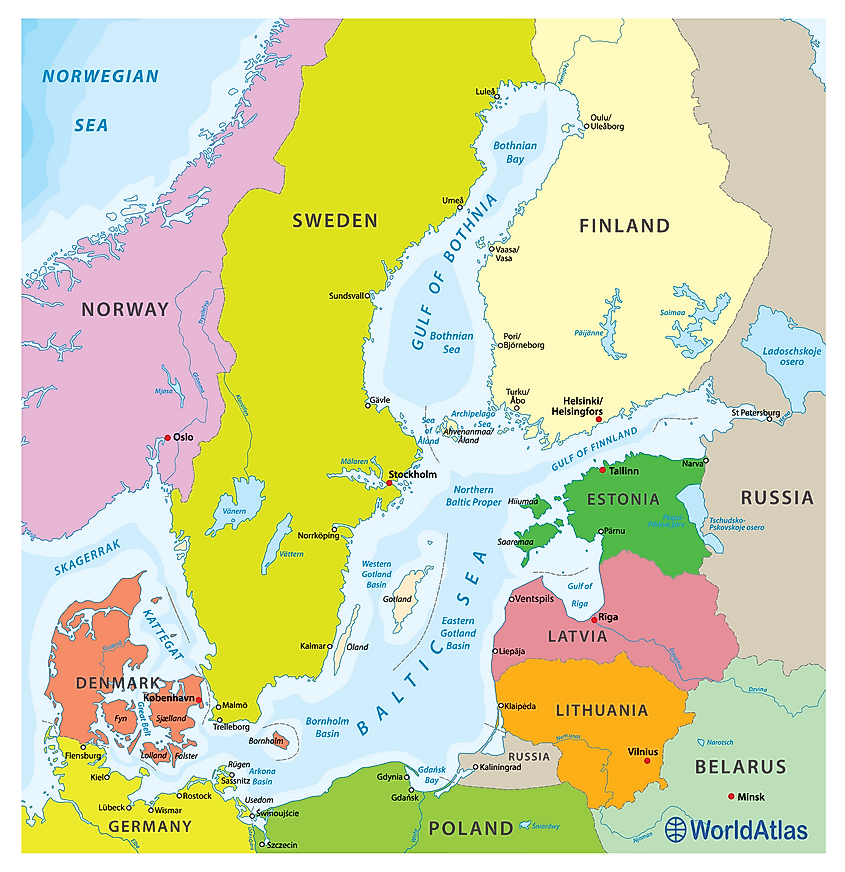 Baltic Sea -UPSC Current Affairs - IAS GYAN