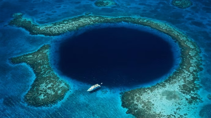 Mysterious 900-foot blue hole discovered in Mexico. UPSC