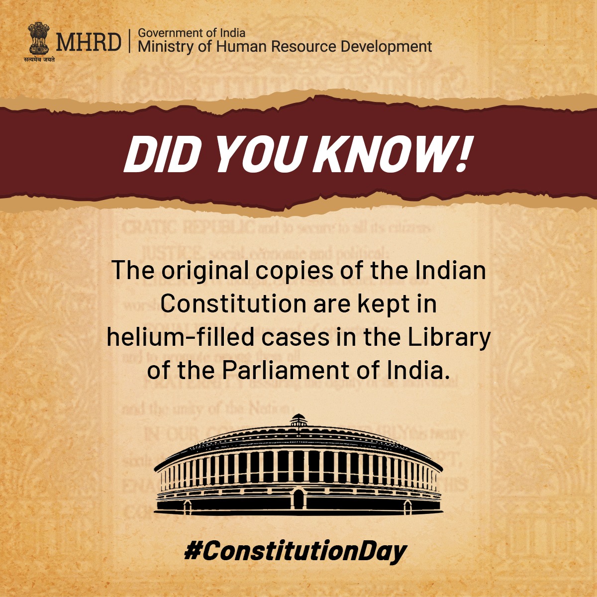 THE INDIAN CONSTITUTION IMPORTANT THINGS YOU SHOULD KNOW