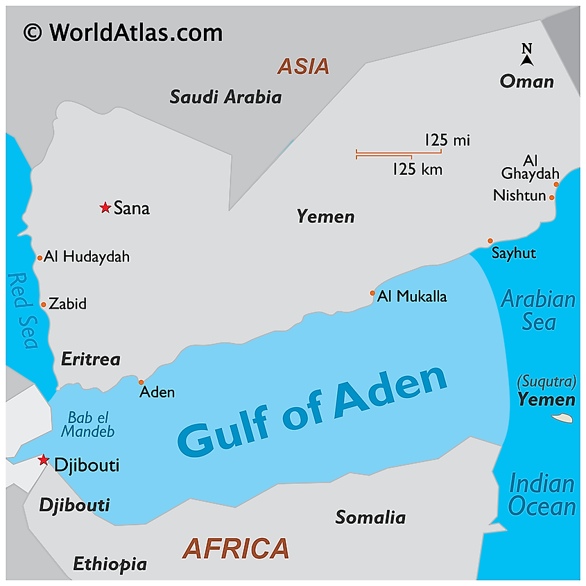 Gulf of Aden UPSC.