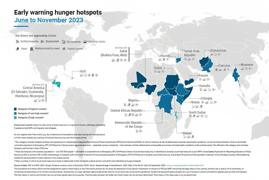 HUNGER HOTSPOTS UPSC Current Affairs IAS GYAN