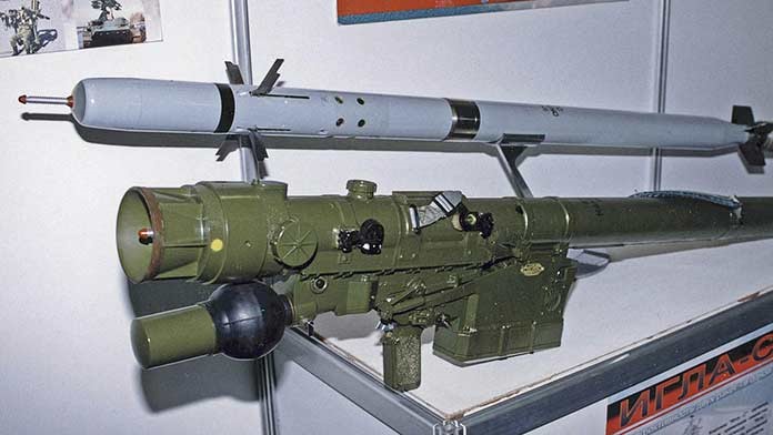 IGLA-S ANTI-AIRCRAFT MISSILES