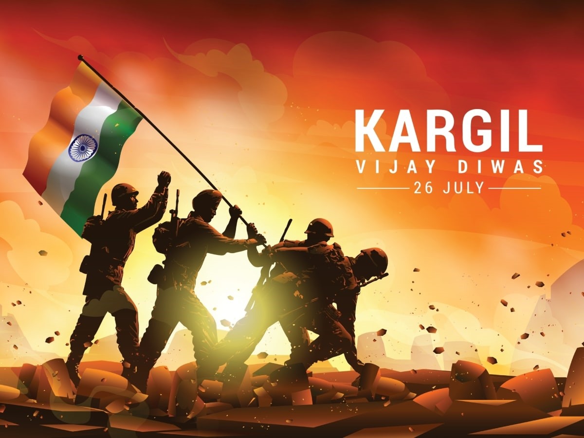 July 26 is celebrated as Kargil Vijay Diwas.