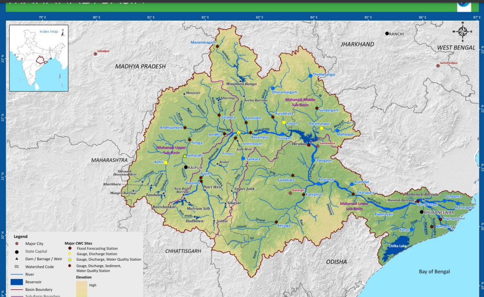 Mahanadi Basin UPSC   MAHANADI RIVER BASIN 1 