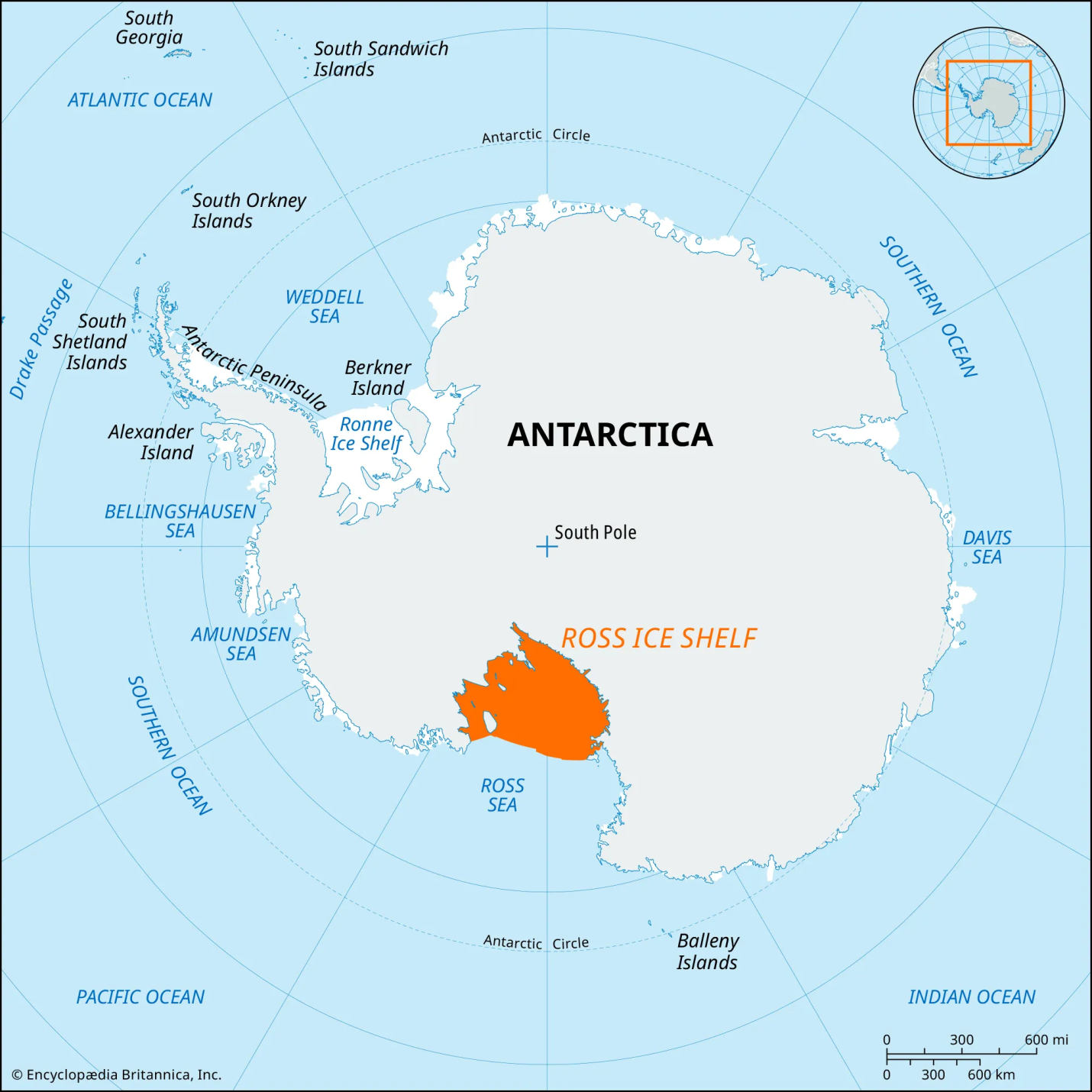 Ross Ice Shelf lurches daily due to the ice stream. UPSC