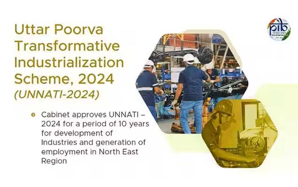 Uttar Poorva Transformative Industrialisation Scheme, 2024 (UNNATI 2024)