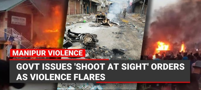 Violence In Manipur -UPSC Current Affairs -IAS GYAN