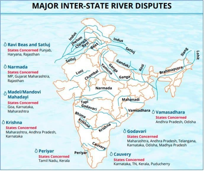 Kaveri River Water Dispute