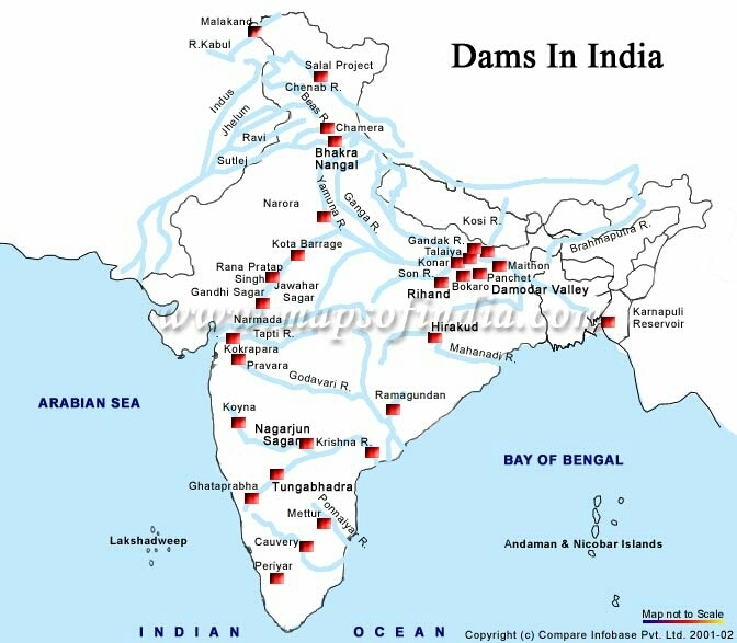 DAMS AND RESERVOIRS IN INDIA