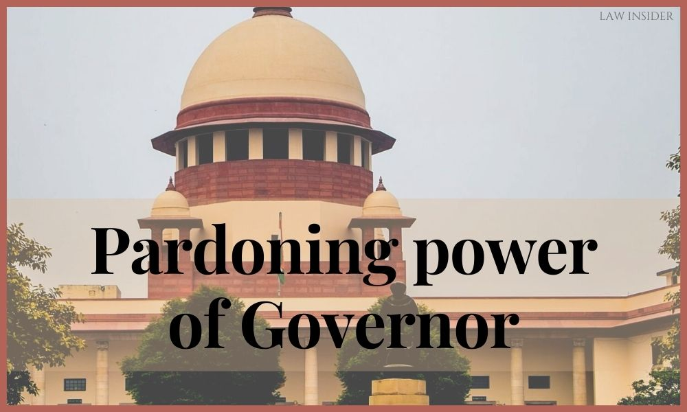 PARDONING POWERS OF GOVERNOR