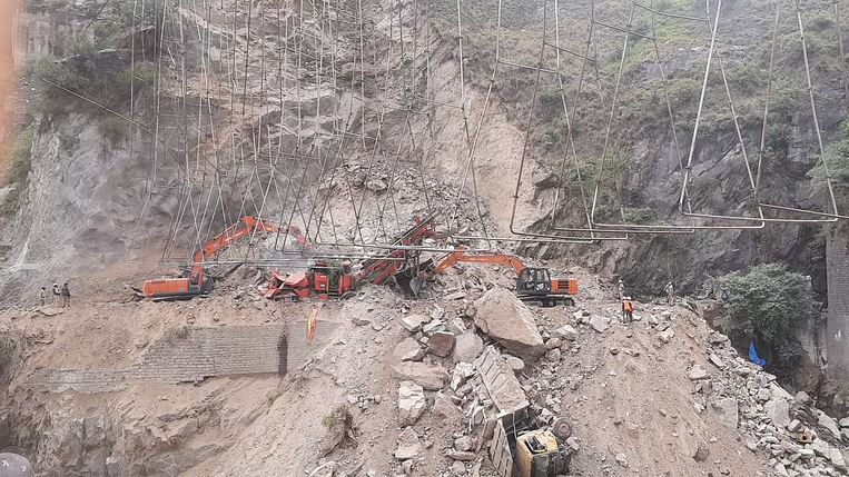 RAMBAN TUNNEL COLLAPSE