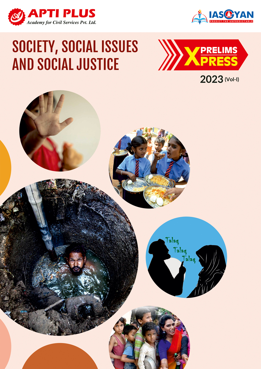 Prelims Xpress 2023- Society, Social Issues & Social Justice(Vol-I)